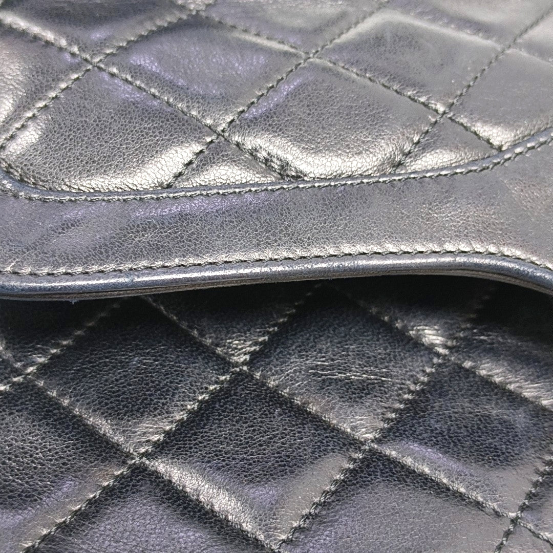 Quilted Lambskin Black