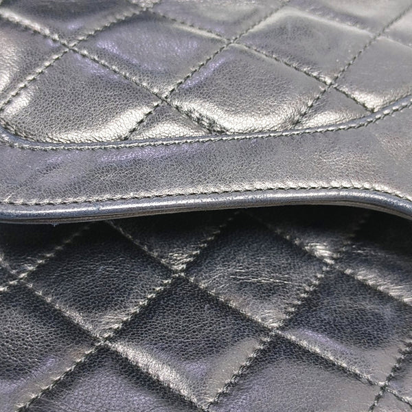 Quilted Lambskin Black