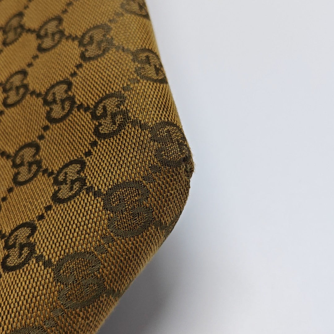 Monogram Canvas Tote Bag Yellow