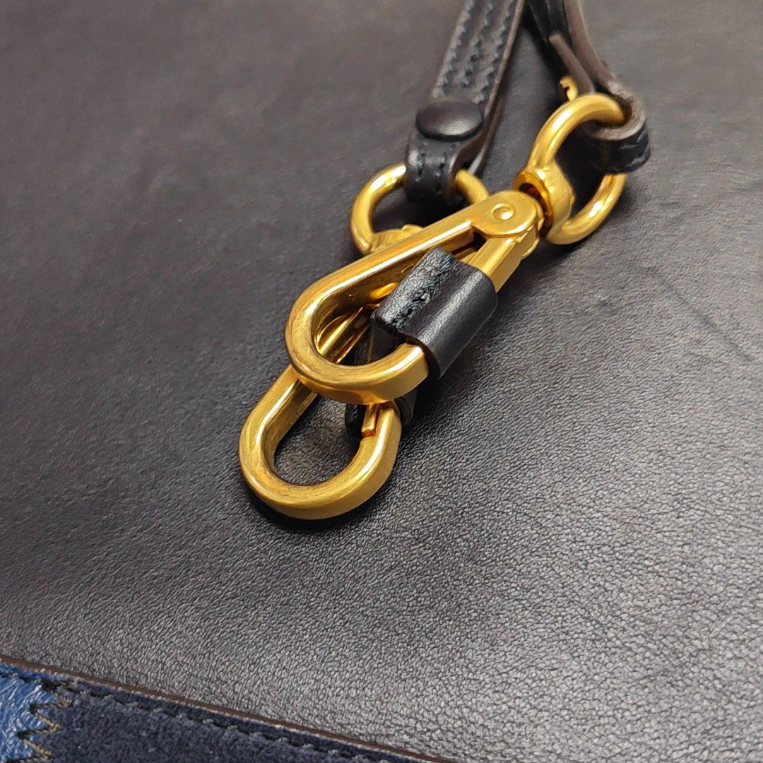 Faye Medium Calfskin Blue