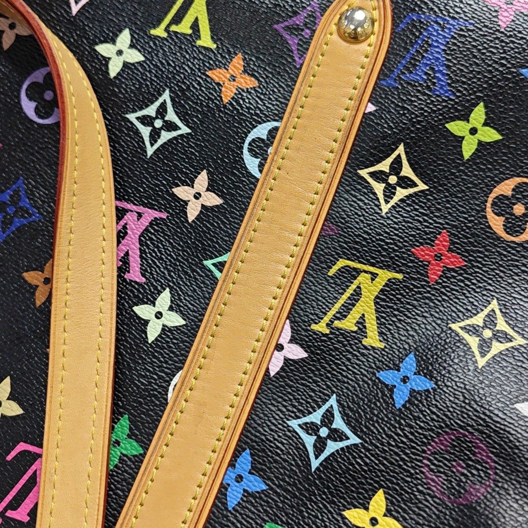 LV × TM AURELIA Monogram Coated Canvas Black