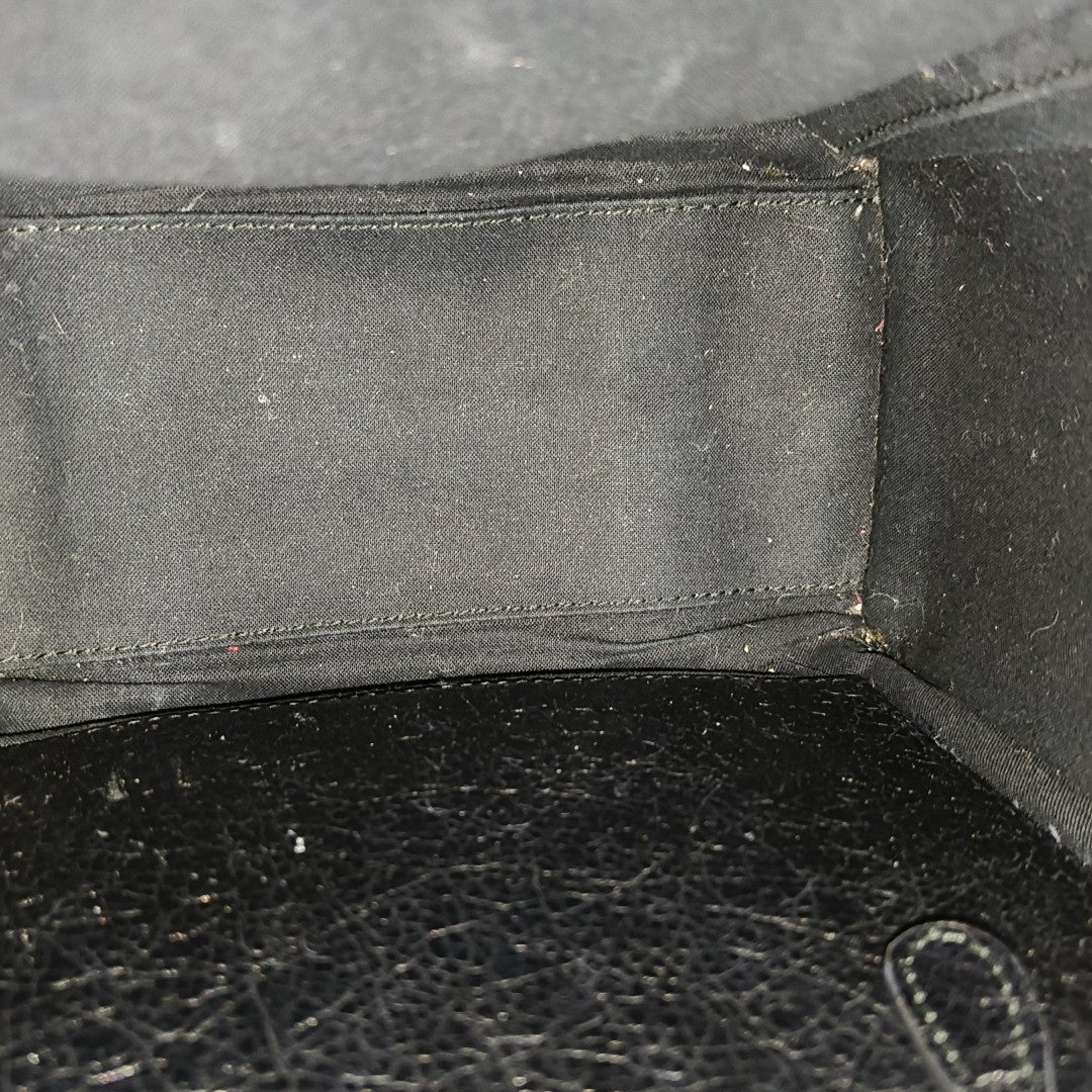 Bazar Calfskin Black