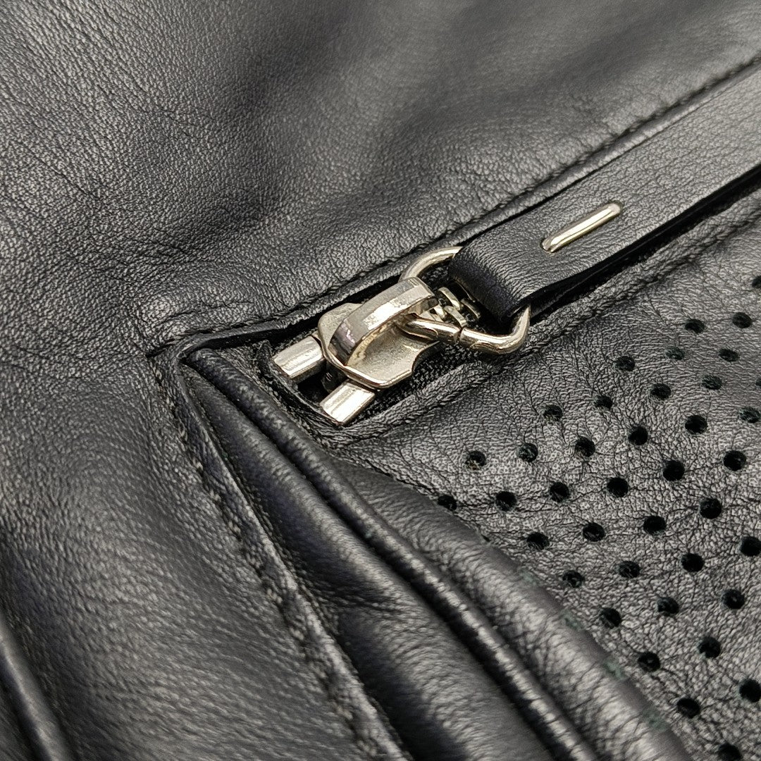 Calfskin Clutch Black