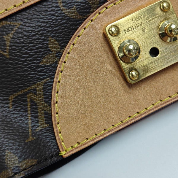 DUFFLE Monogram Coated Canvas Brown