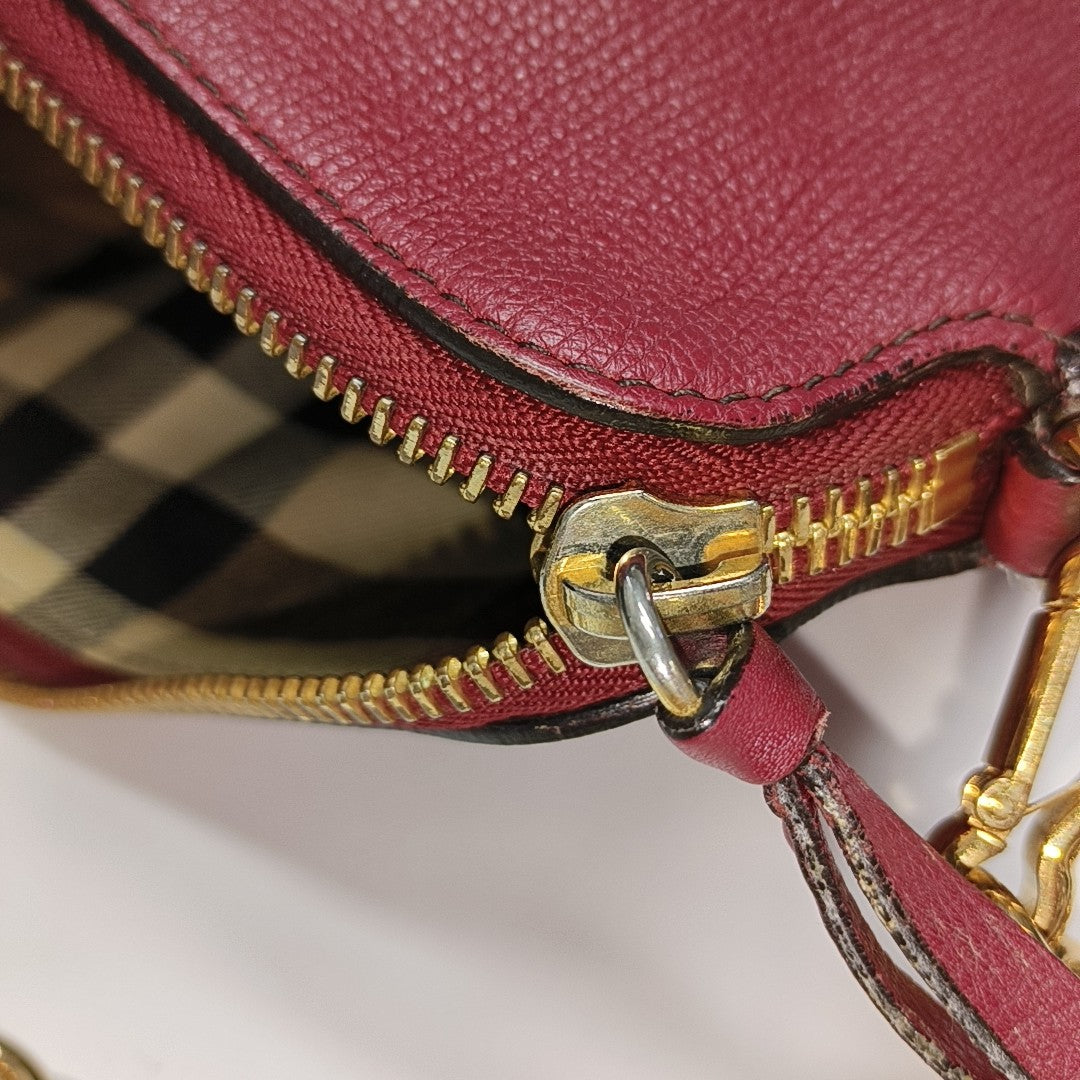 Calfskin Medium Red