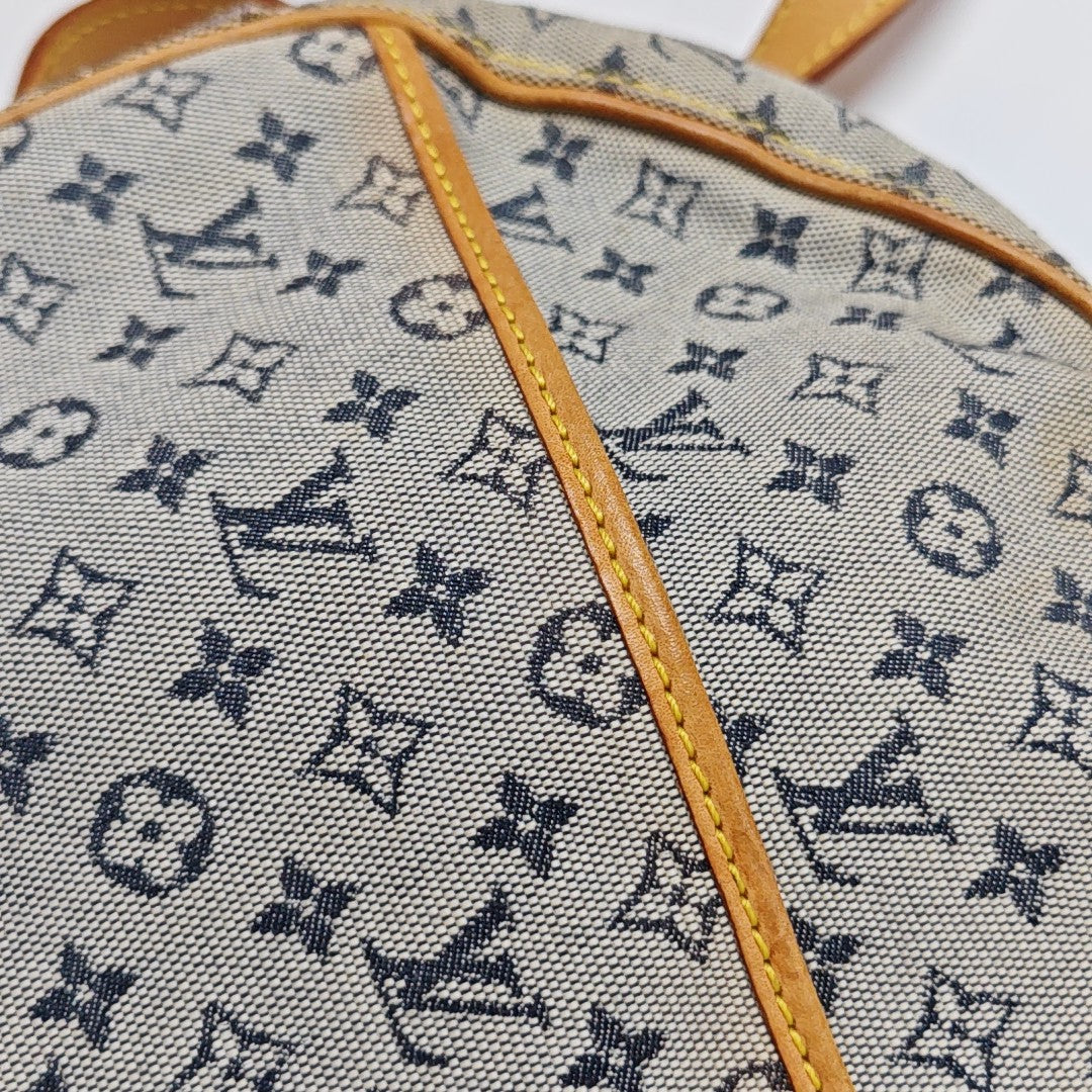 JEANNE Monogram Canvas Gray