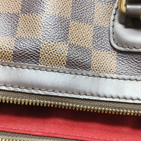 BERKELEY Damier Ebene Coated Canvas Brown