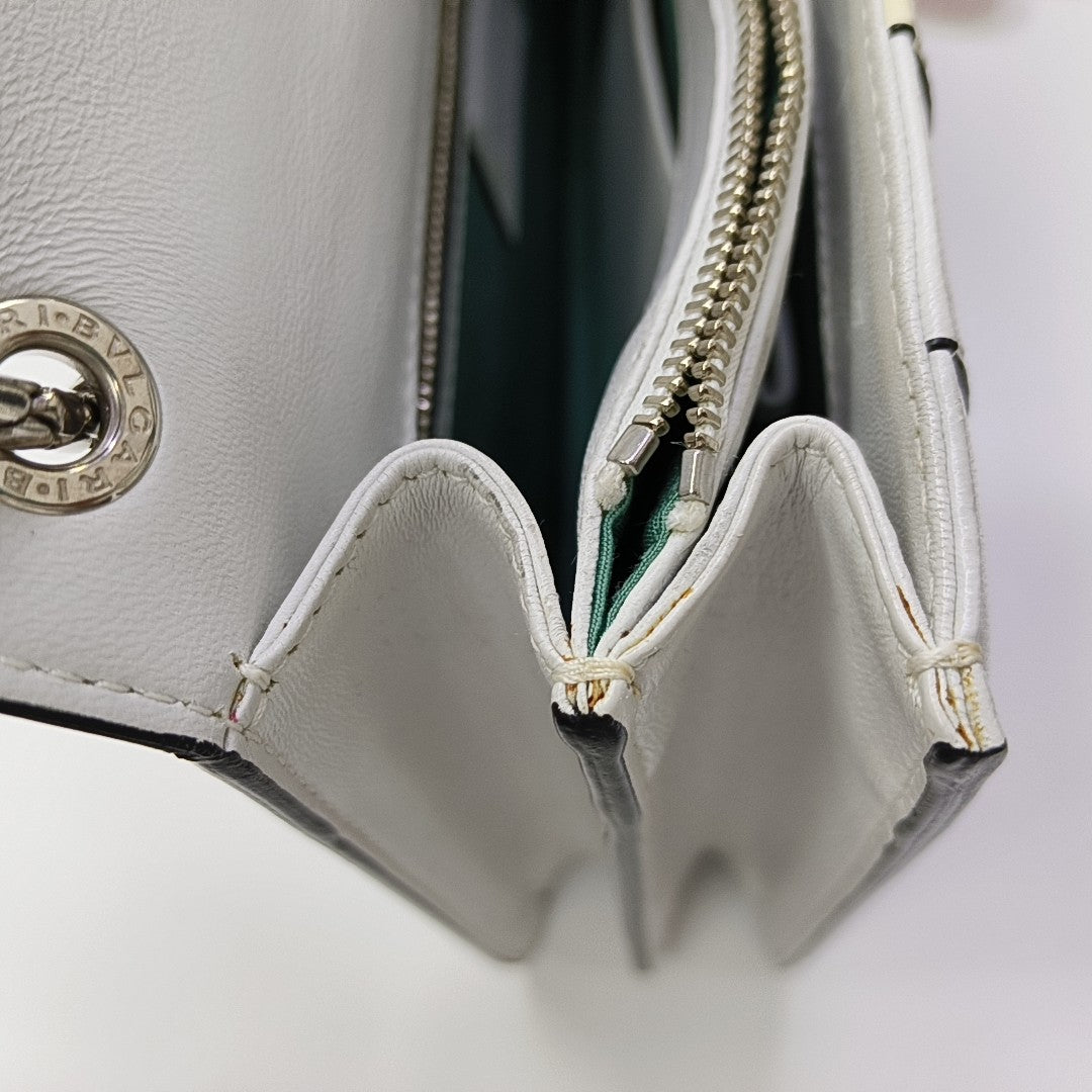 SERPENTI FOREVER Medium Calfskin White