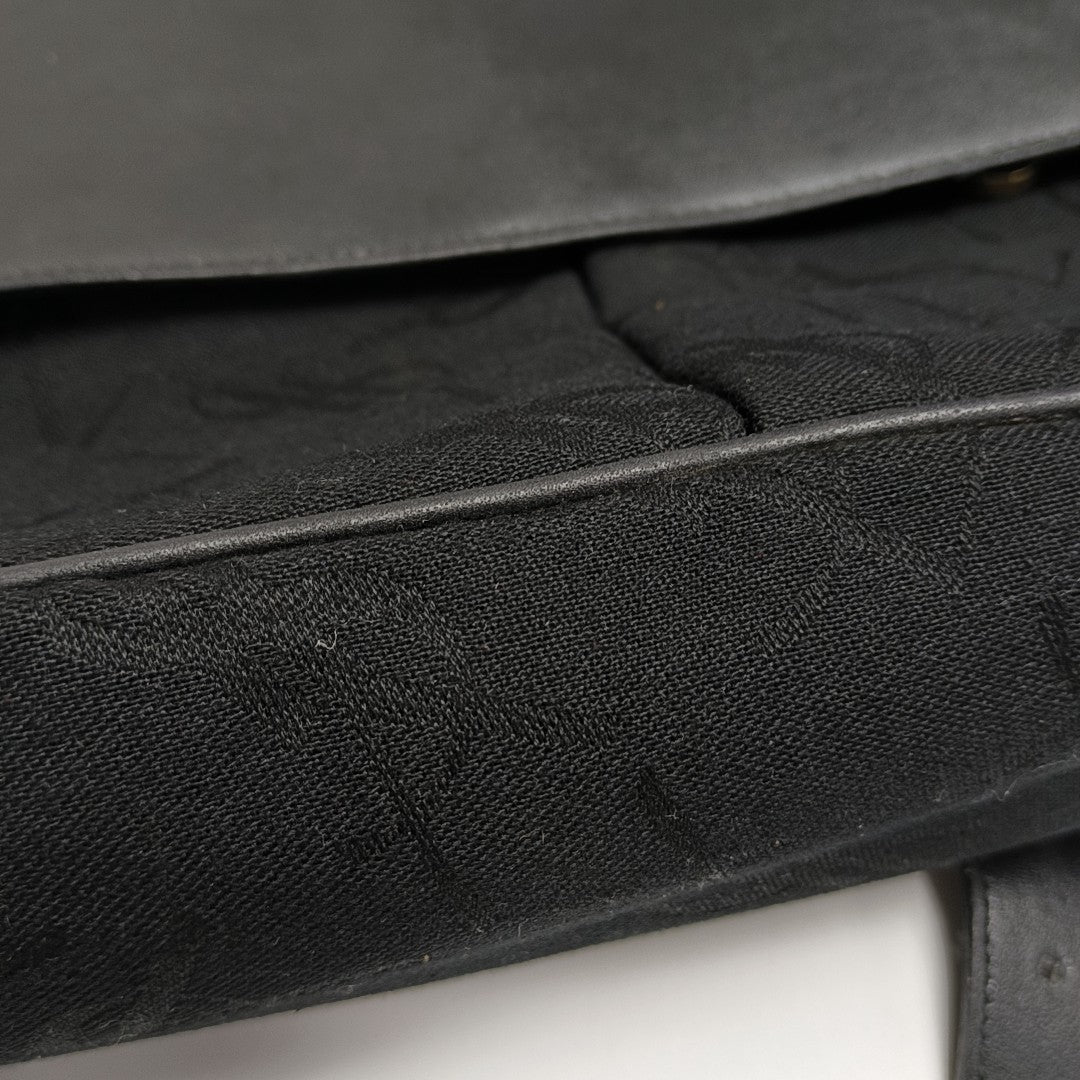 Canvas Shoulder Bag Black