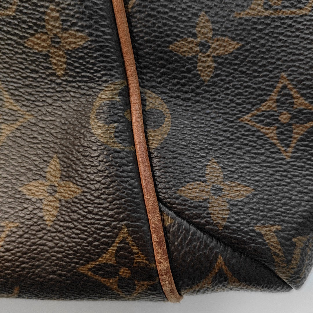 TOTALLY MM Monogram Coated Canvas Brown