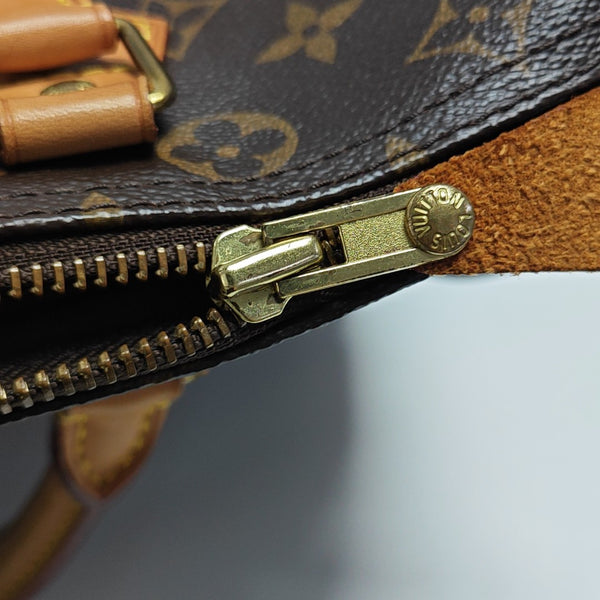 SPEEDY 30 Monogram Coated Canvas Brown