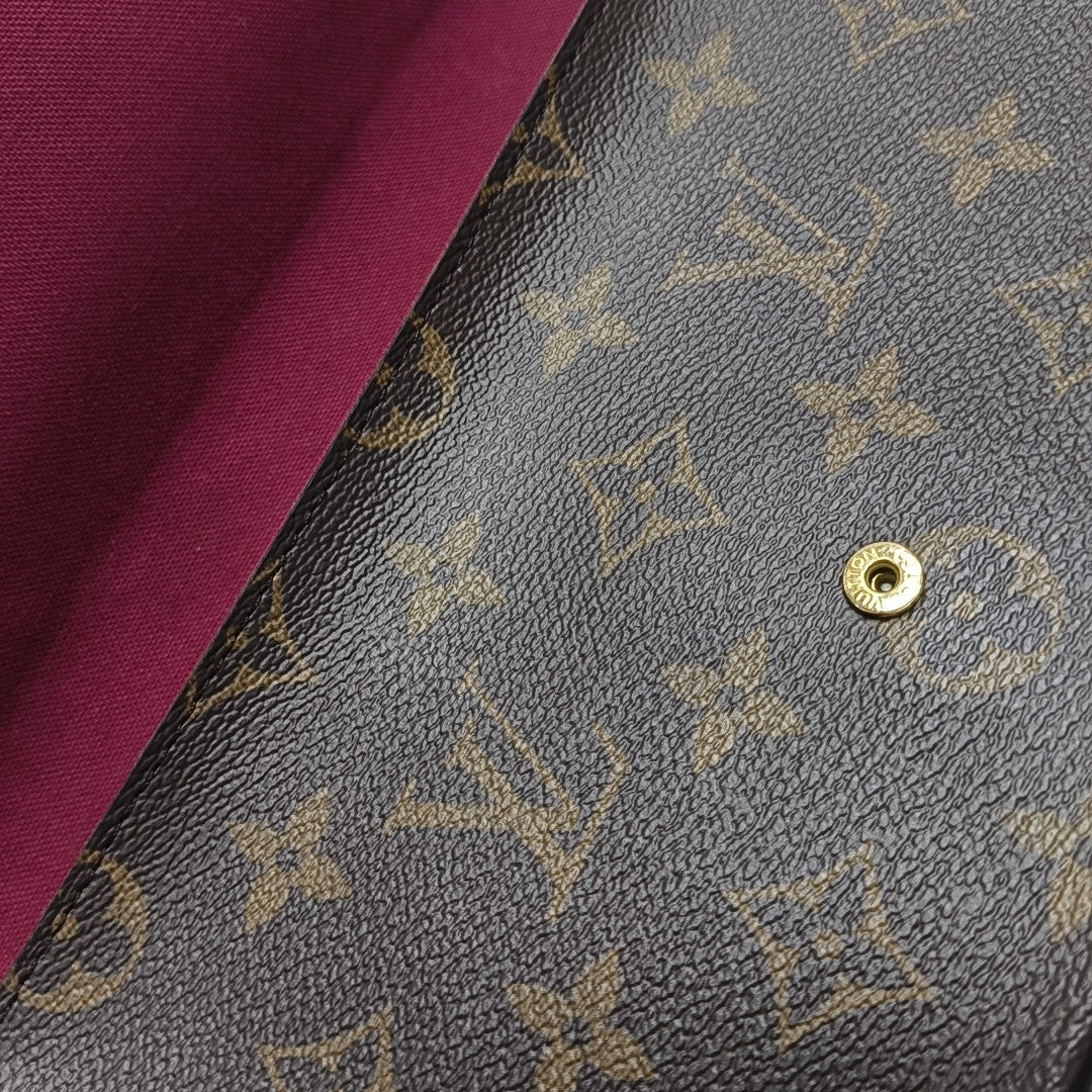 FÉLICIE Monogram Coated Canvas Brown