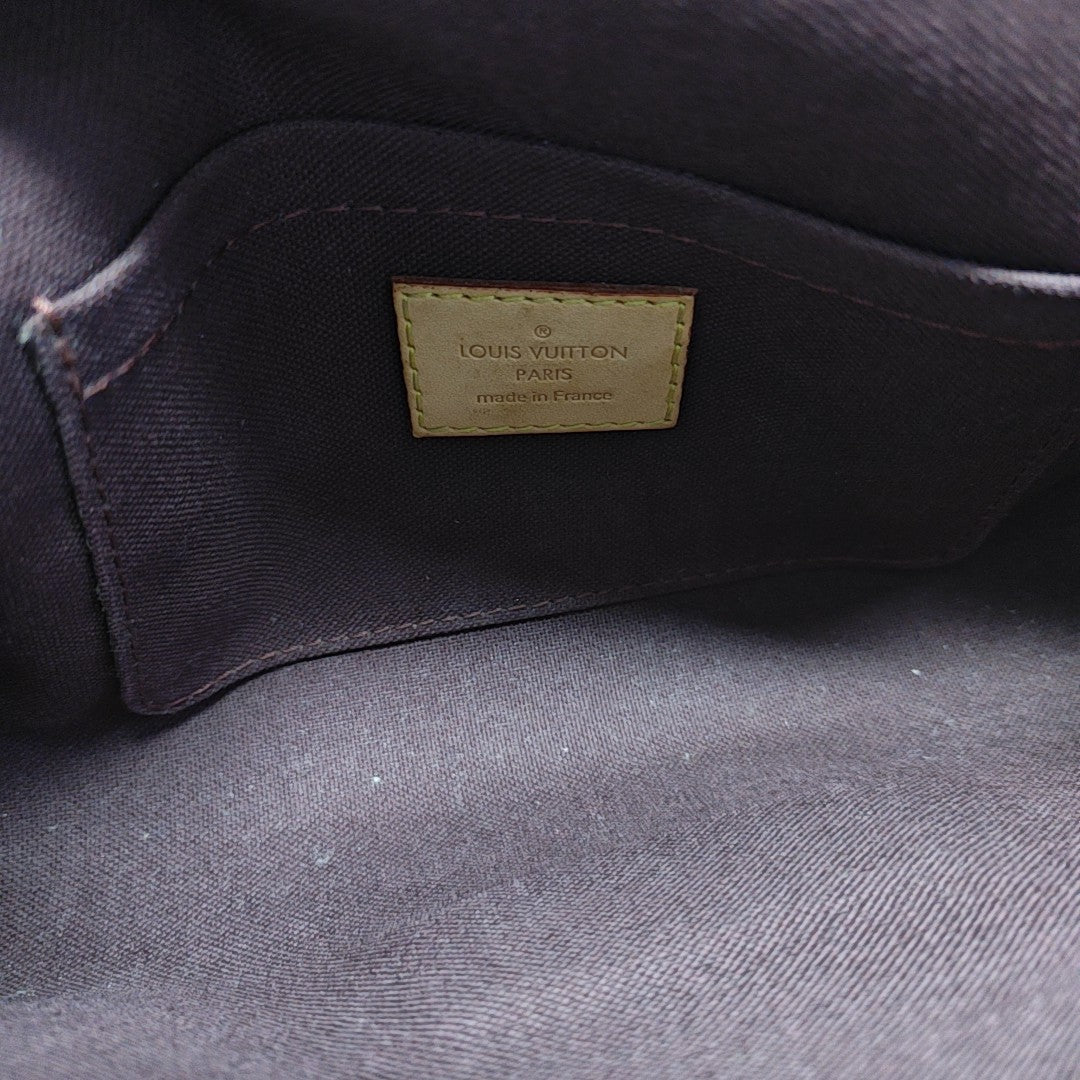 FAVORITE PM Monogram Coated Canvas Brown