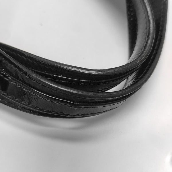 Dior Soft Cannage Patent Leather Black