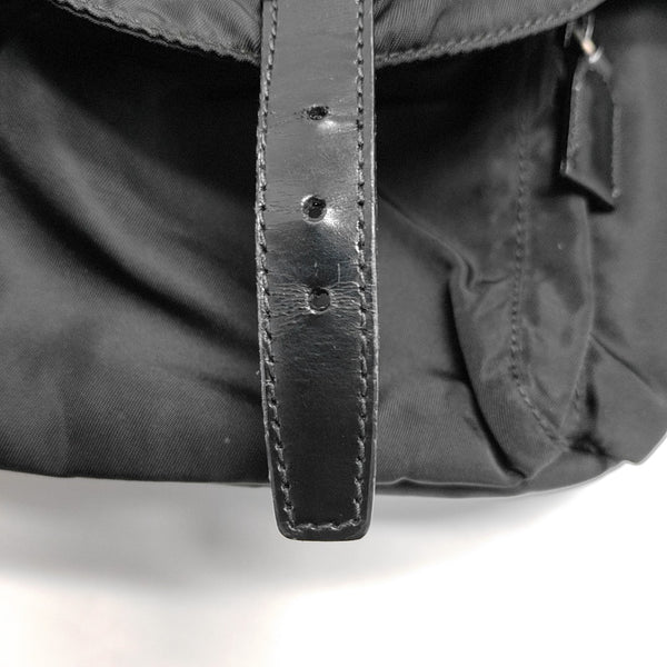 Mochila Re-Nylon de nailon negro