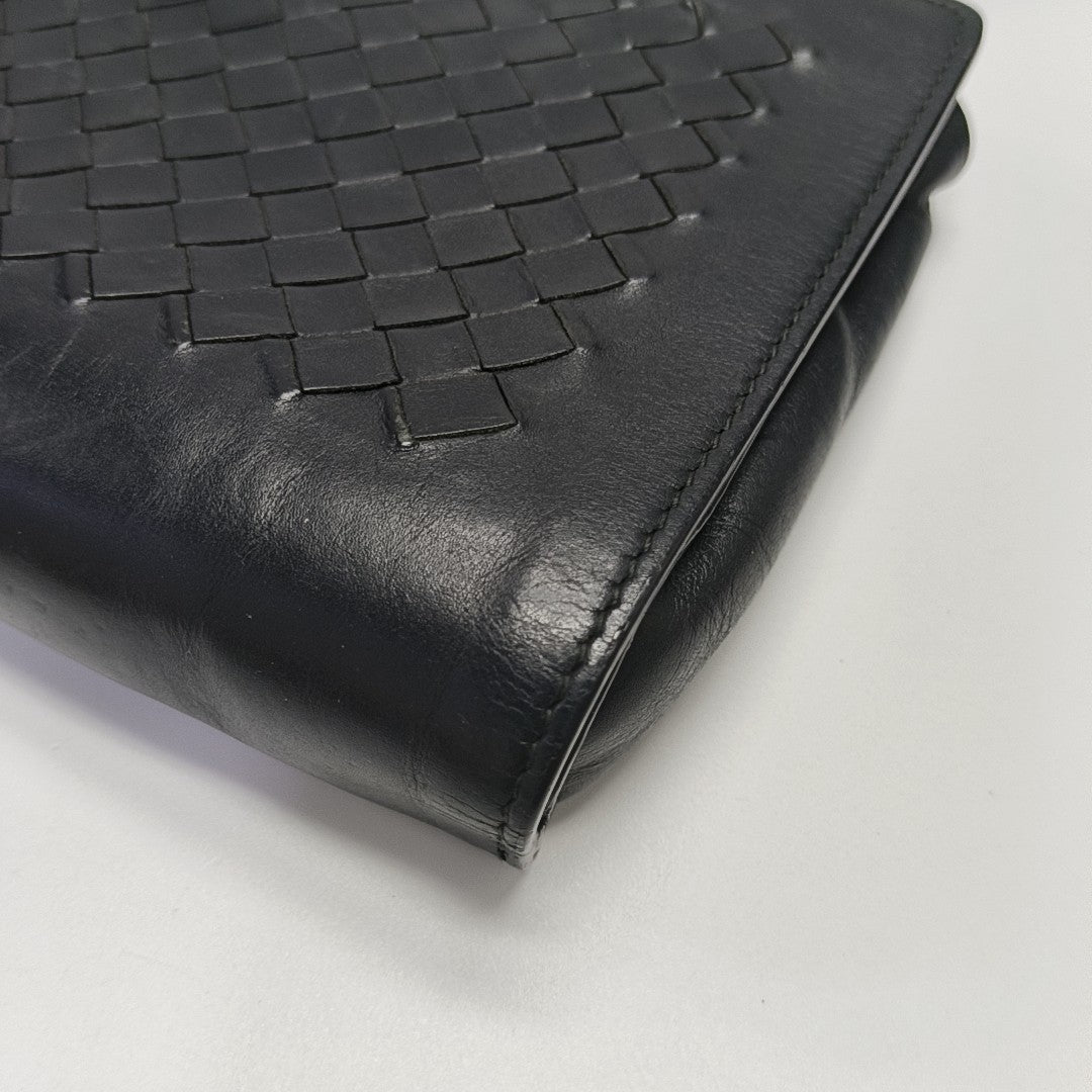 Calfskin Clutch Black