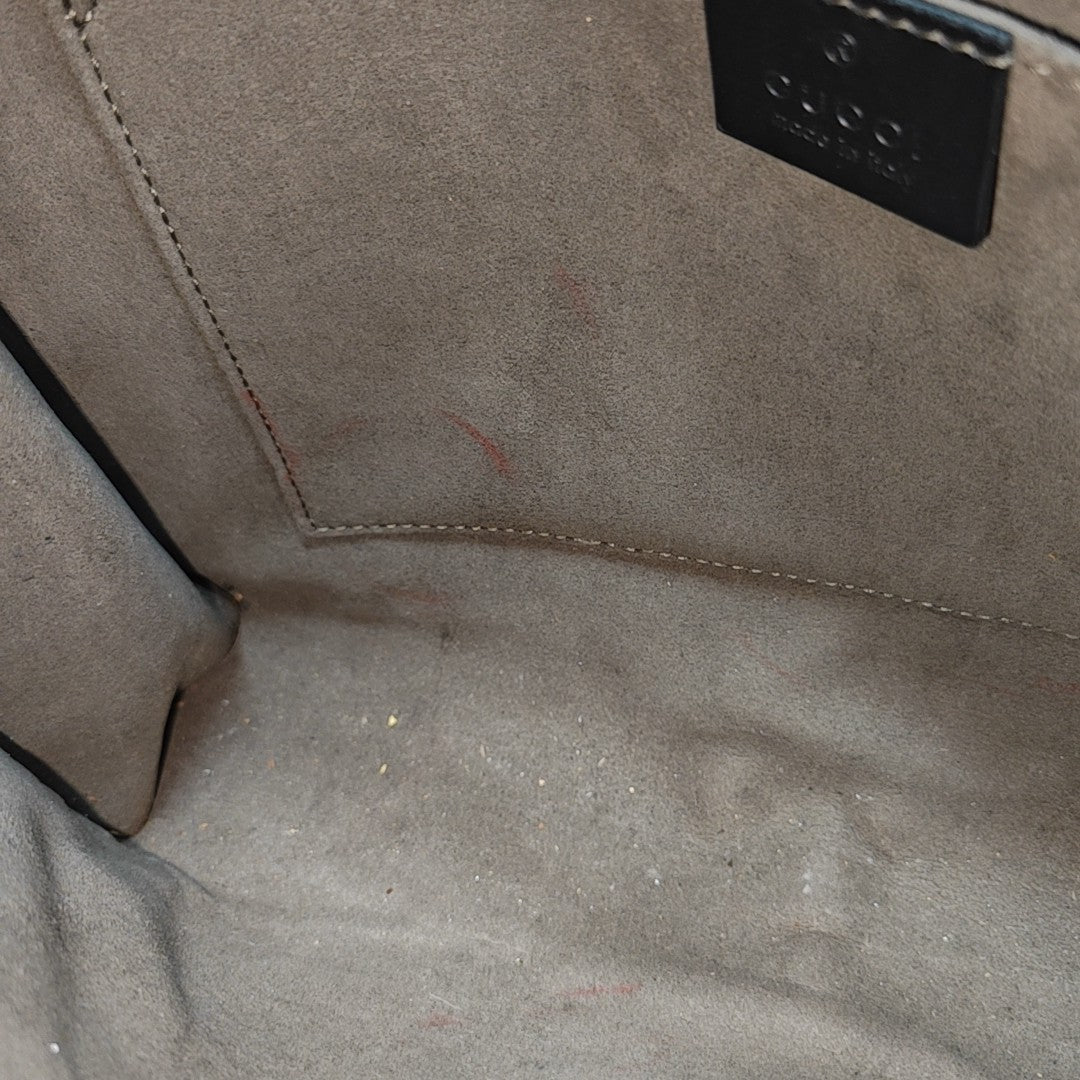 Signature Monogram Calfskin Black