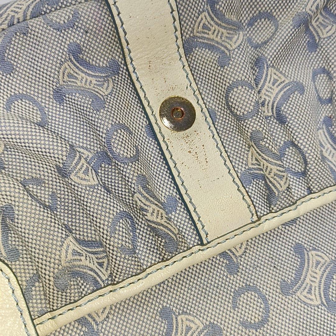 Canvas Shoulder Bag Blue