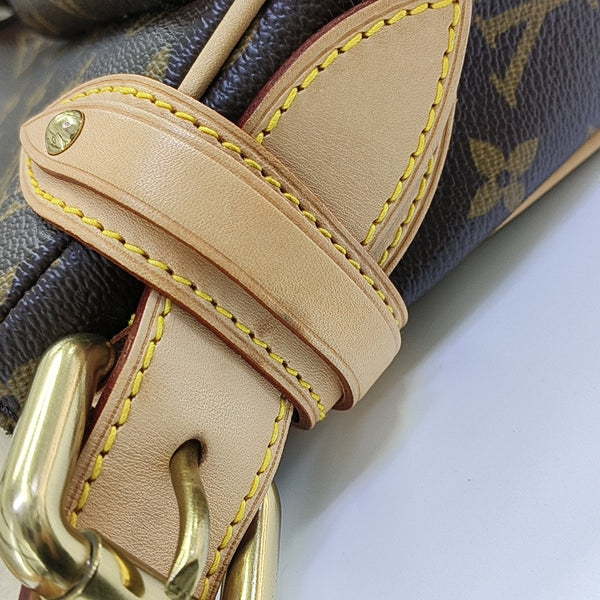 HUDSON PM Monogram Coated Canvas Brown