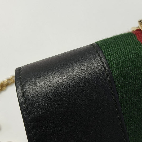 Sylvie Super Mini Calfskin Black