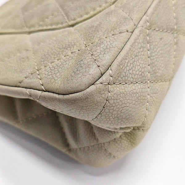 Authenticated pre-owned  2.55 Quilted Calfskin Green - Shoulder Bag at Looply
