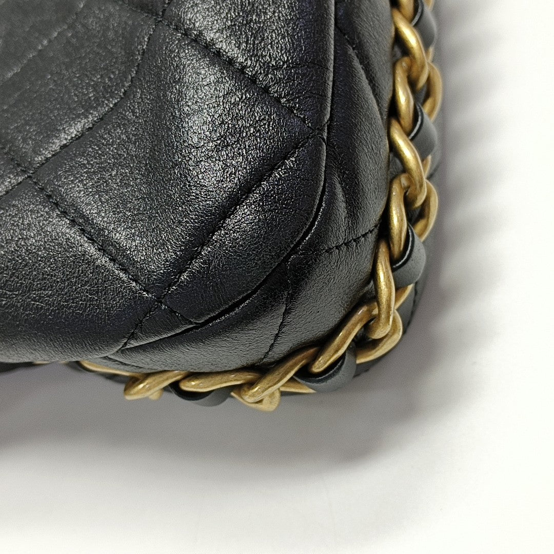 Quilted Lambskin Black