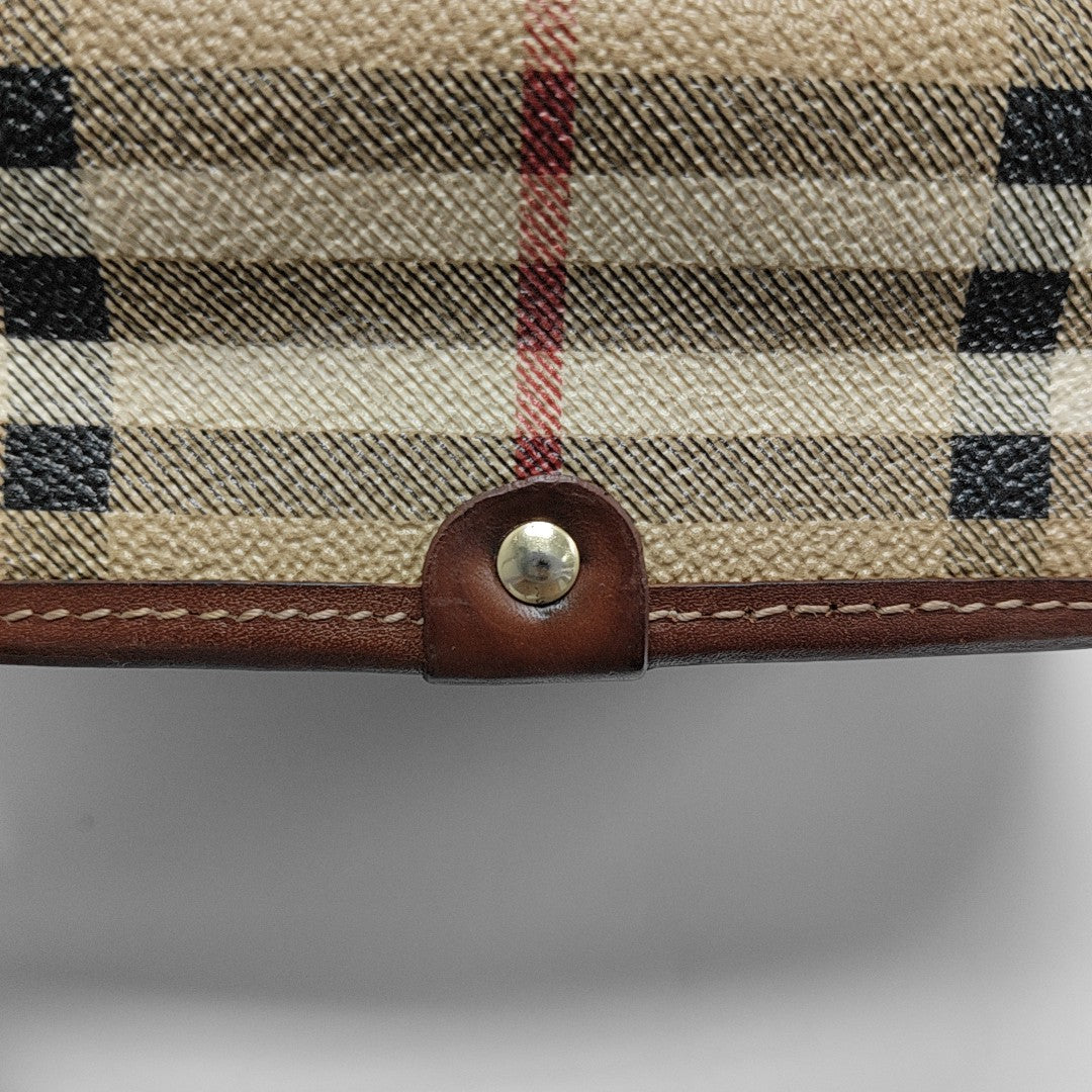 Coated Canvas Small Beige