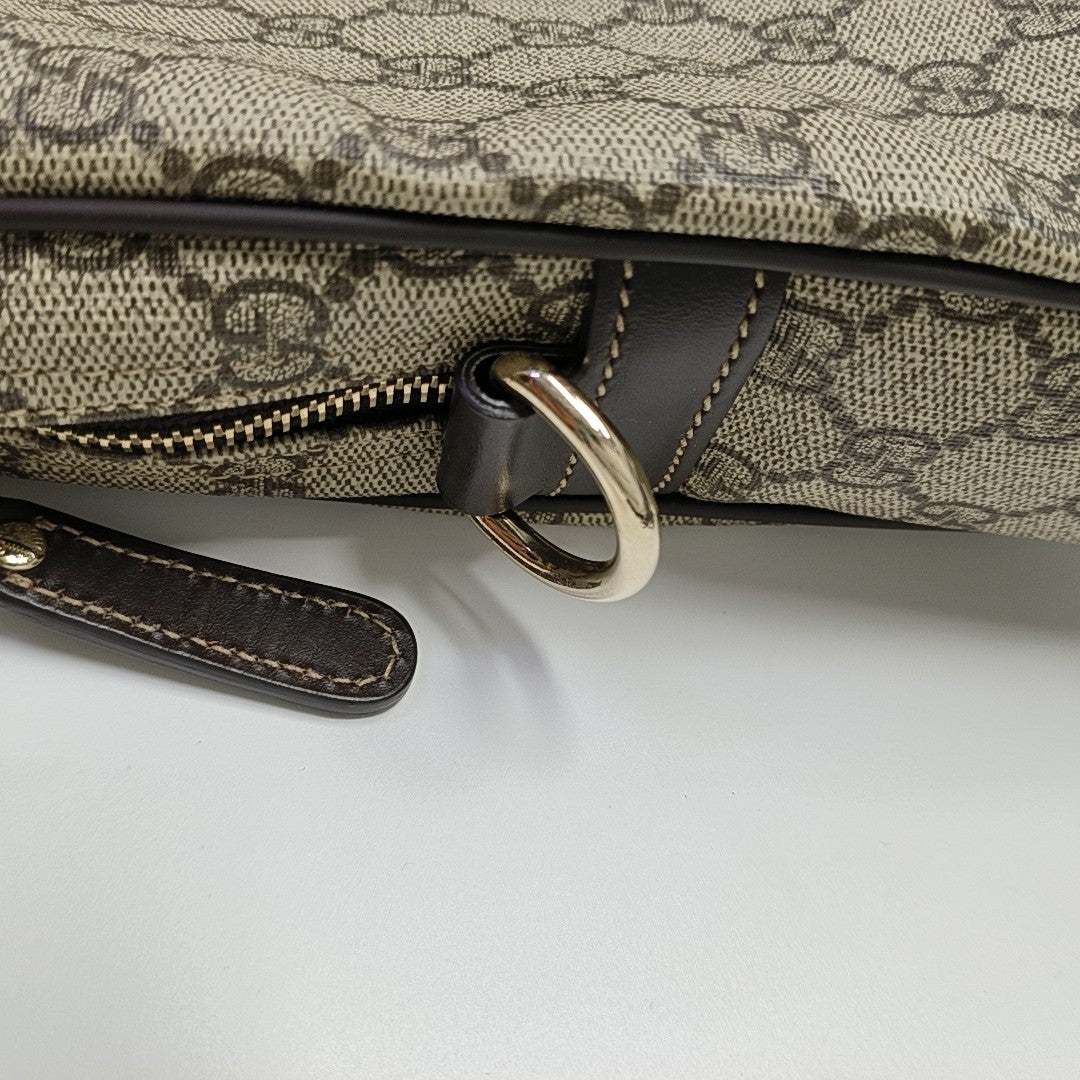 Duffle Monogram Coated Canvas Beige