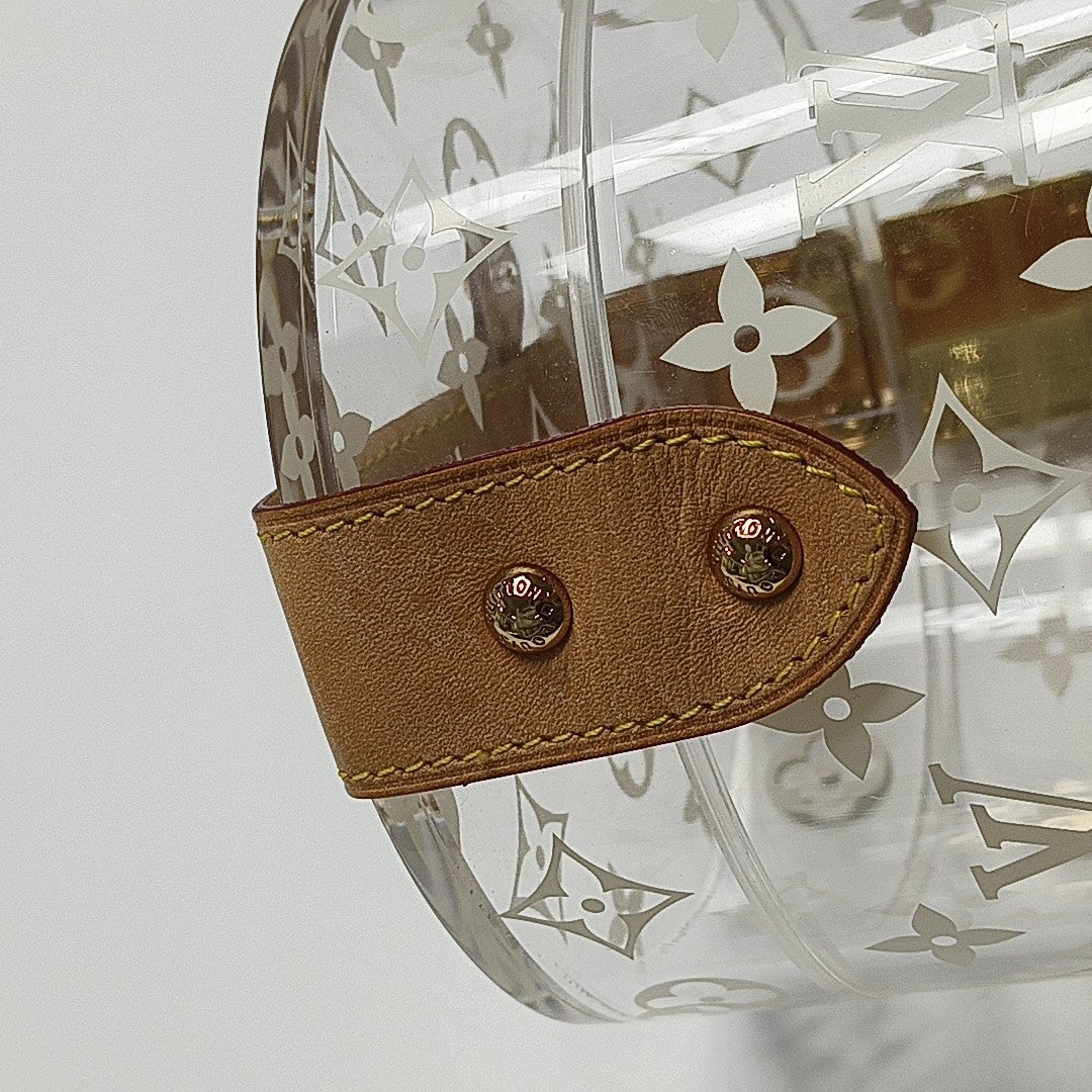 BOX SCOTT Monogram Plastic Clear