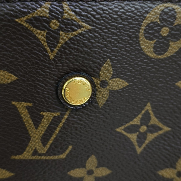 MONTAIGNE Monogram Coated Canvas Brown