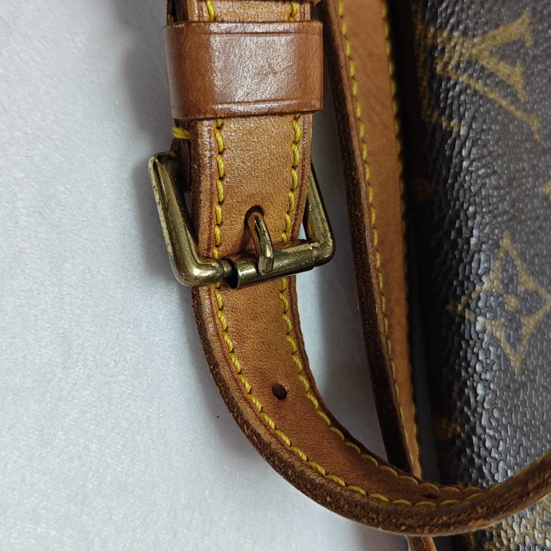 MUSETTE TANGO Monogram Coated Canvas Brown
