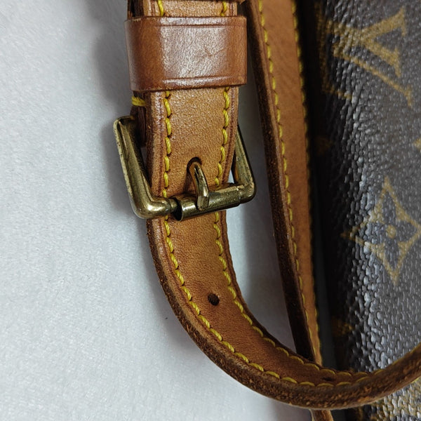 MUSETTE TANGO Monogram Coated Canvas Brown