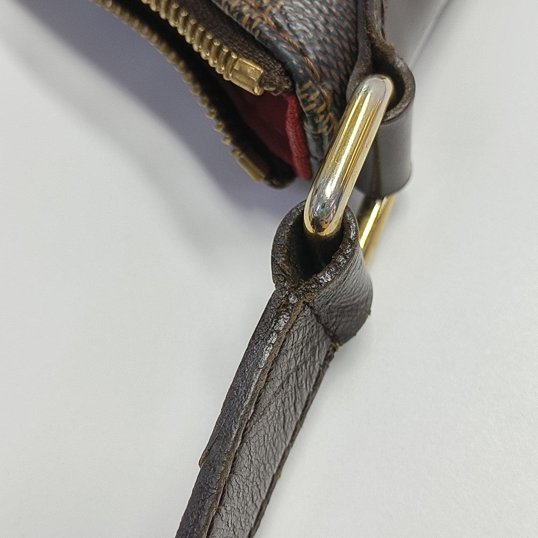 BLOOMSBURY PM Damier Ebene Coated Canvas Brown