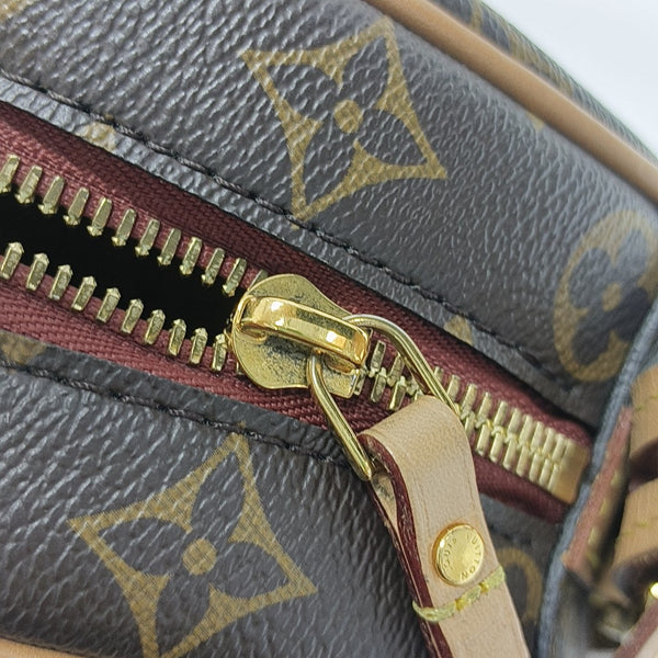 BOITE CHAPEAU PM Monogram Coated Canvas Brown