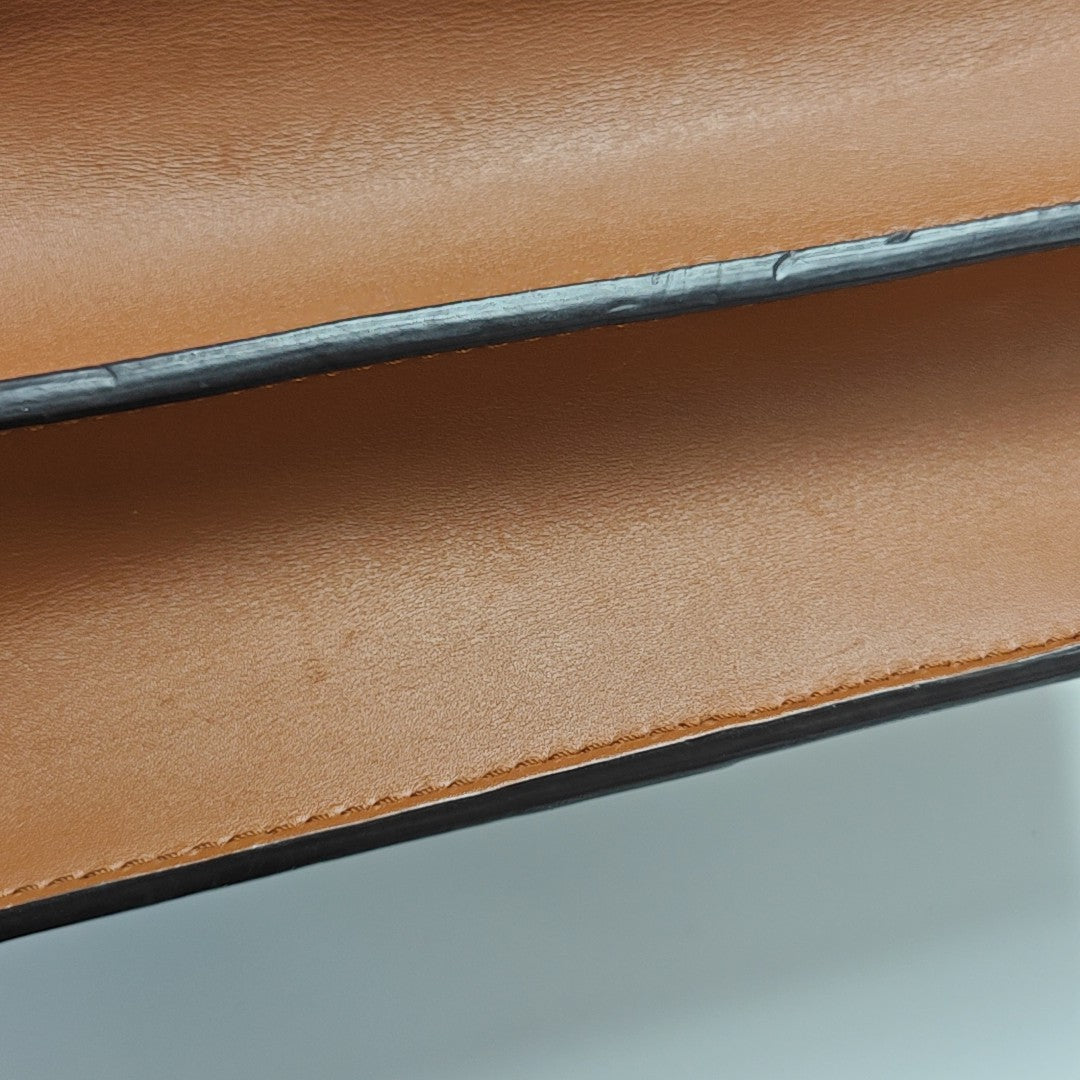 DAUPHINE MM Monogram Coated Canvas Brown