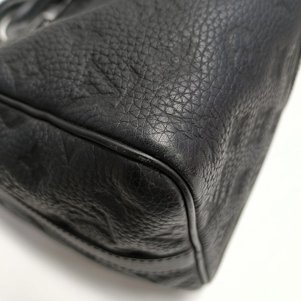 KEEPALL 35 Monogram Calfskin Black