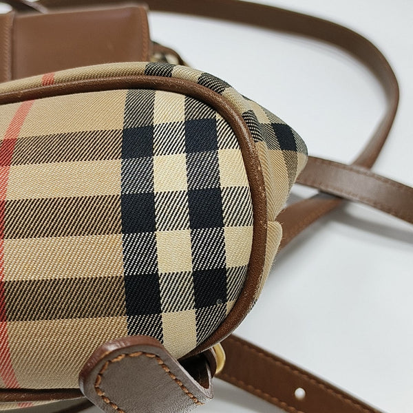 Canvas Bucket Bag Brown