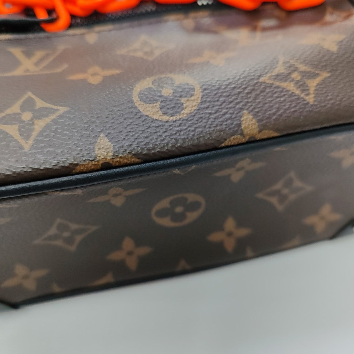 SOFT TRUNK Mini Monogram Coated Canvas Brown