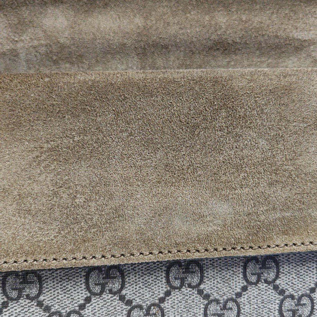 Dionysus Mini Monogram Coated Canvas Beige