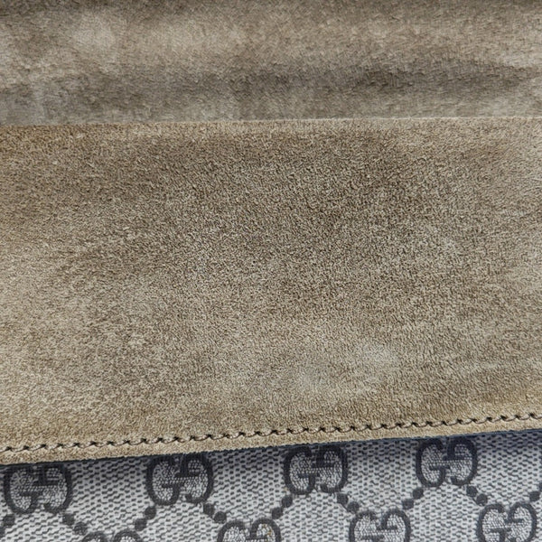 Dionysus Mini Monogram Coated Canvas Beige