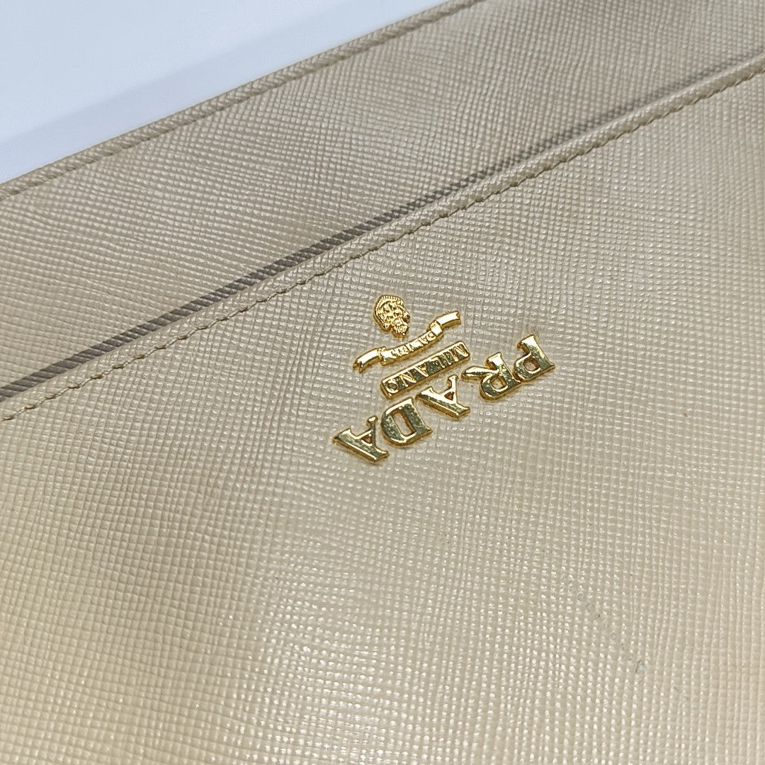 Saffiano Calfskin Beige
