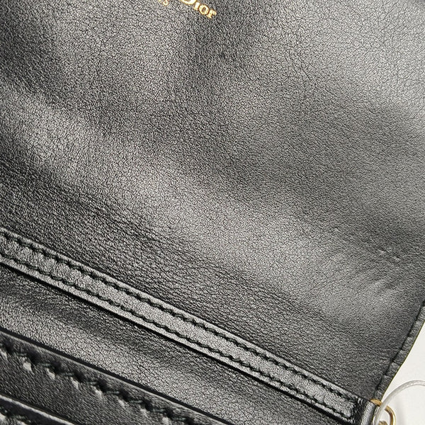 Calfskin Shoulder Bag Black