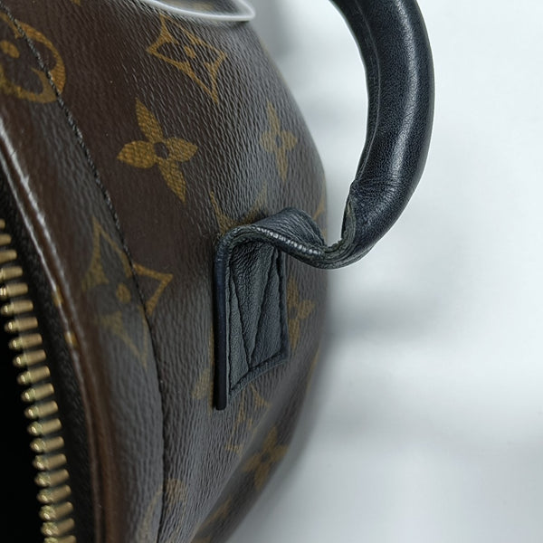 PALM SPRINGS PM Monogram Coated Canvas Brown
