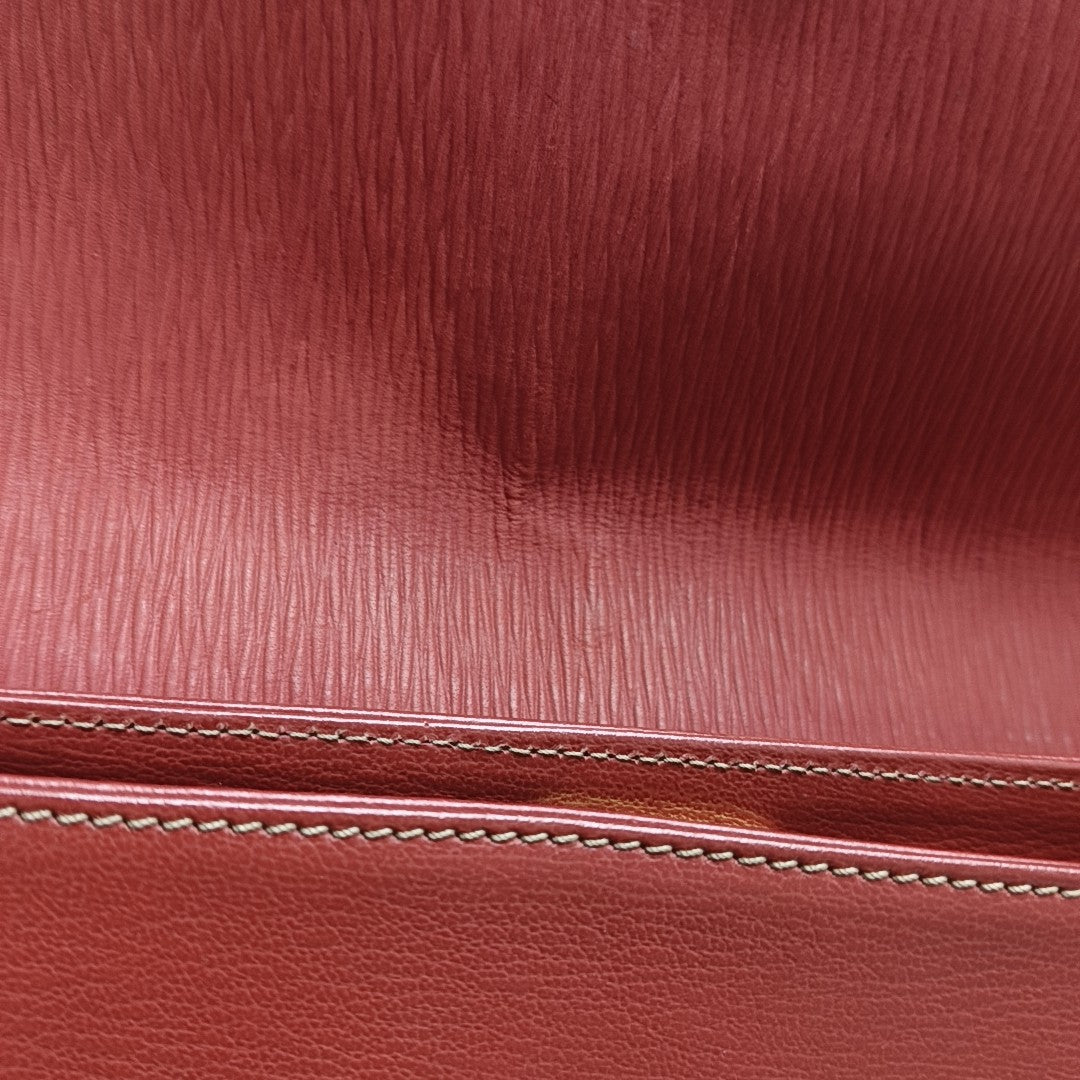 Calfskin Tote Bag Red