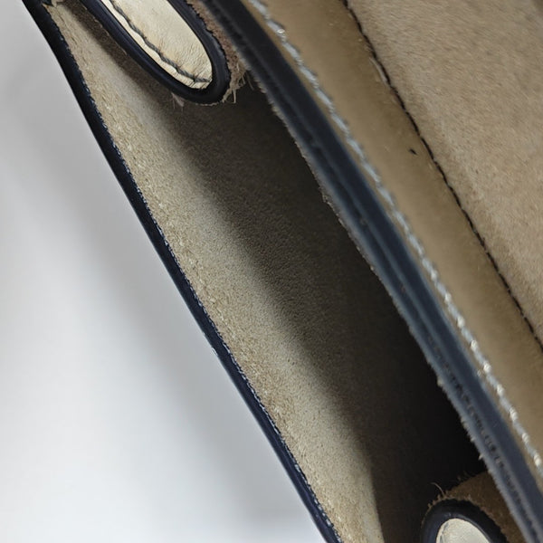Drew Nano Calfskin Silver