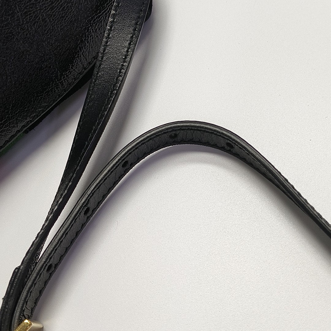 Ophidia Small Suede Black