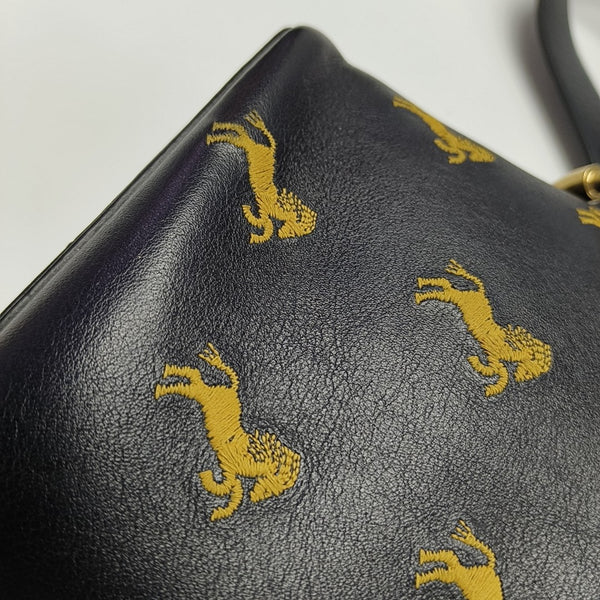 Roy Calfskin Black