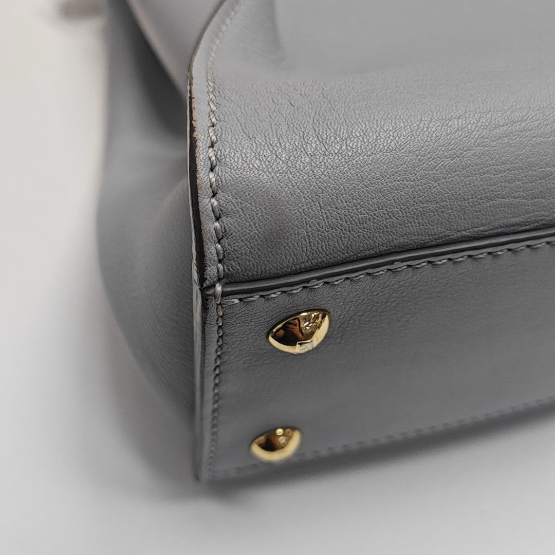 Peekaboo Medium Calfskin Blue