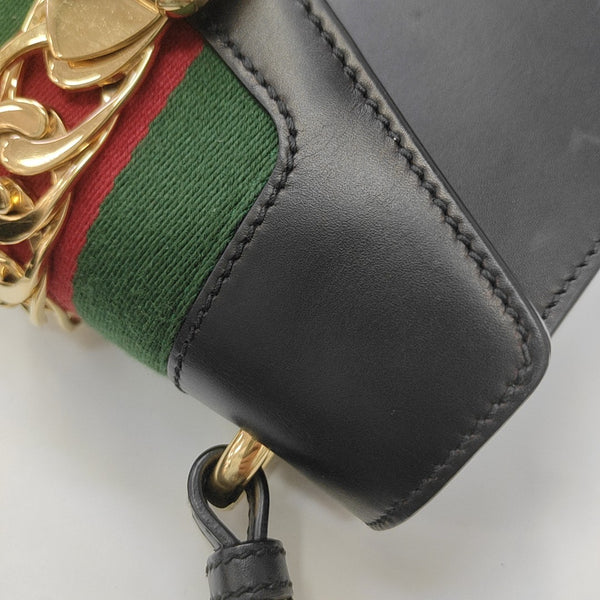 Sylvie Mini Calfskin Black