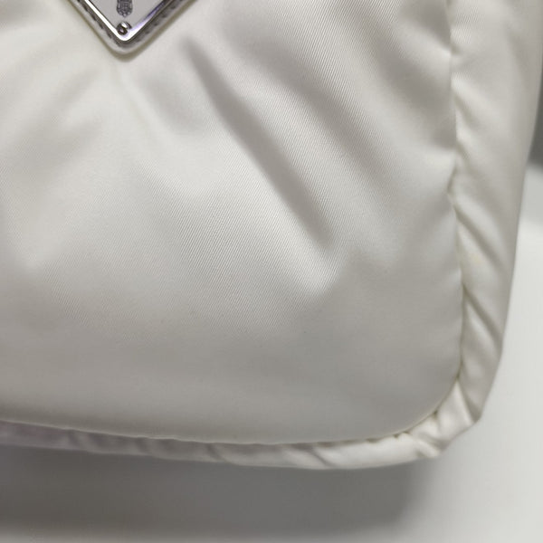 Nylon Tote Bag White